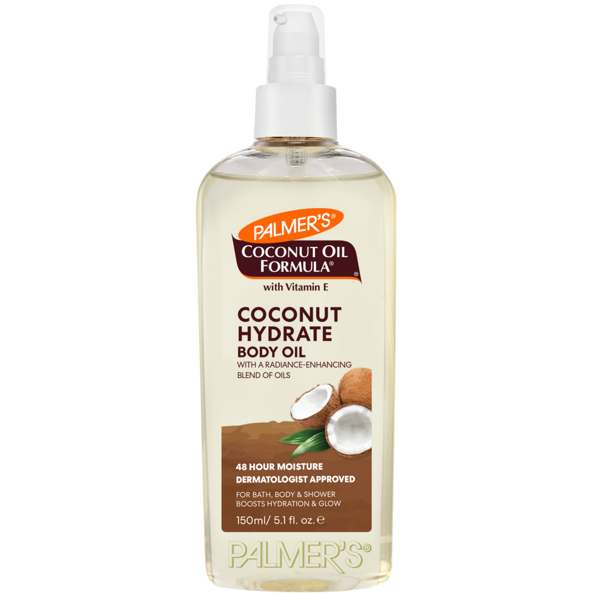 Palmer's Coconut Oil Formula Coconut Hydrate Body Oil, 150ml